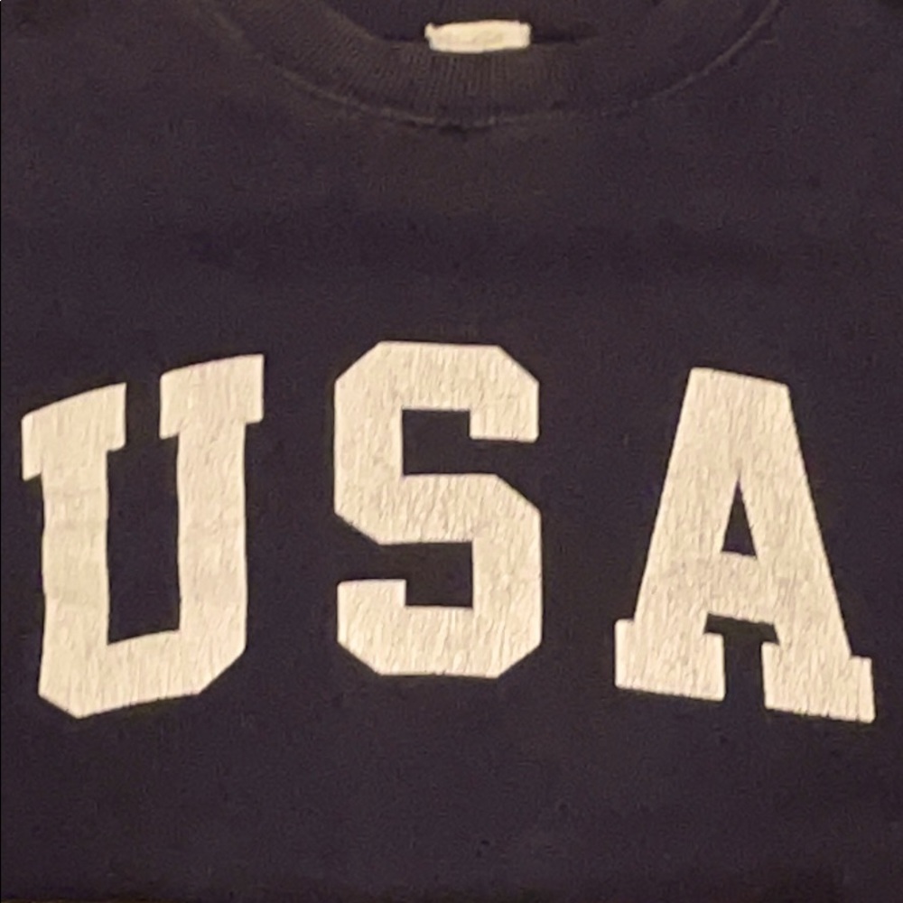 dark blue sweatshirt